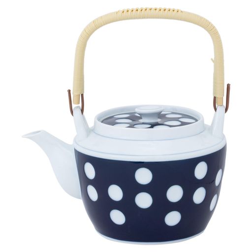 西海陶器有田焼土瓶水玉柄10号23184