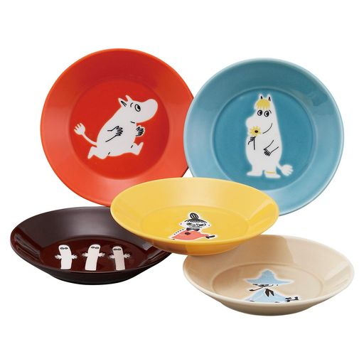 þŹMOOMIN(ࡼߥ)ץ졼Ȼ5祻åľ13.5CM̲ץ쥼ȷ뺧ˤMM1300-57