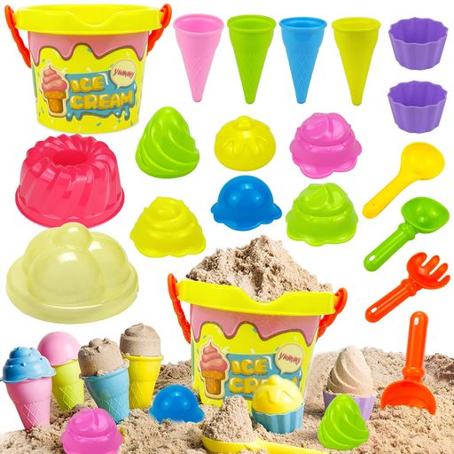 18個セット砂遊びおもちゃ砂場セット公園砂場お風呂子供砂遊びおもちゃ水遊び雪遊び室内誕生日プレゼント屋外兼用プールトイ男の子女の子プレゼントランダムカラー