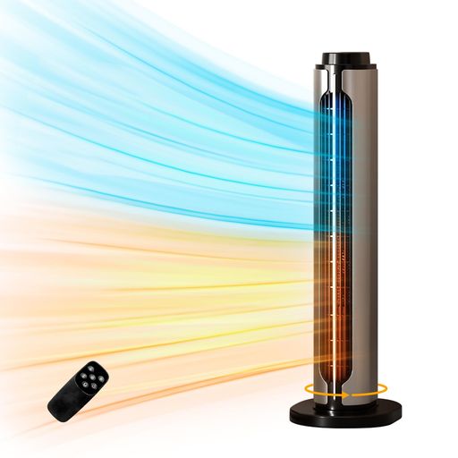 sumirenセラミックヒーター【電気ストーブECO省エネ人気】ヒーター暖房器具2s速暖冷暖兼用小型DC100°自動首振りキャリーハンドル静音8-15畳電気ファンヒーター1200W/800w/8w恒温転倒自動OFF