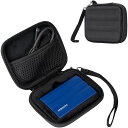 PROCASEサムスンT7外付けSSD(1T/2T)ケースポータブルSSD収納ケースコンパクトハードEVA防震防塵防衝撃カバーHDDケース適用機種:SAMSUNGT7USB3.21TB2TB外付けSSD-(2)