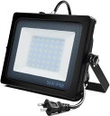 【2025最新設計】自動防眩機能通気性能LED投光器30W3300LM高輝度昼光色6000KLED作業灯防塵IP66防水型160°広角照明AC100~240V防水通気フィルタ付き内圧調節用結露対策3mACコード付属外灯