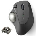 エレコムワイヤレストラックボールマウスBluetoothIST(イスト)シリーズ5ボタン親指操作ベアリング支持WindowsMacChromebookブラック2M-IT11BRABK(2)