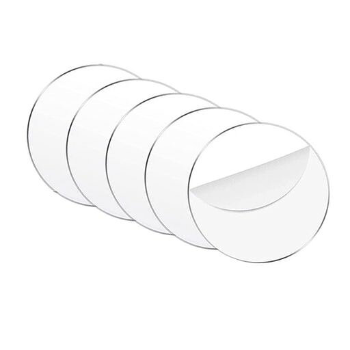 サムコス透明アクリル板5枚直径150mm厚さ3mm丸アクリルプレート看板インテリア撮影台標本展示キーホル..