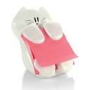 ポストイット付箋強粘着ポップアップノートデザインディスペンサーネコCAT-330