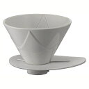 HARIO(ハリオ)V601回抽出ドリッパーMUGENコーヒードリッパー1~2杯用ホワイト磁器日本製VDMU-02-CW