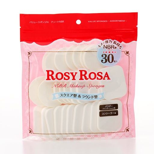 ロージーローザ バリュースポンジN アソートNBR 30P ロージーローザ バリュースポンジN アソートNBR 30P