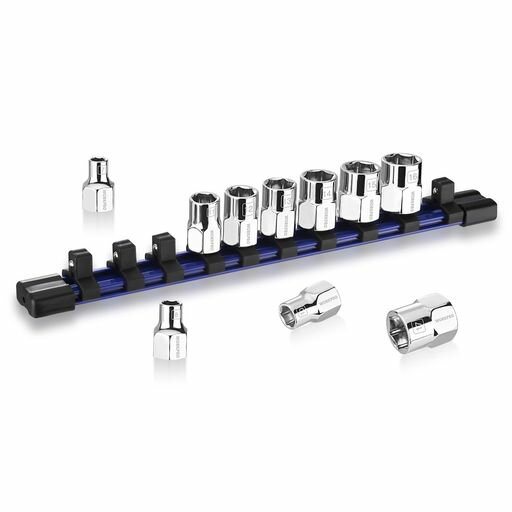 WORKPROソケットセット六角ソケットセット差込角9.5mm(3/8”)10点組781011121314151617mm仕様収納ホルダ..