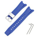 カシオ用GST-W300/GST-S300/GST-W310/GST-W330/GST-W100用バンド交換バンドベルトシリコン製ストラップ交換用ベルト柔らかい...