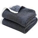 SEガーゼケットタオルケットシングルセミダブル4重ガーゼ生地綿100%お昼寝ケット肌掛け布団安心する柔らかさ吸湿通気抗菌・防臭・防ダニ洗えるオールシーズンブラック150X200cm「SESoftexly」