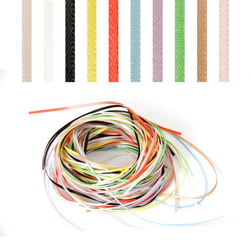 極小ドールサテン2mm幅10色各3m両面サテンリボン手芸アクセサリーラッピングリボンDIY手作りハンドメイ..