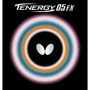 バタフライ(Butterfly)卓球ラバーテナジー・05・FX裏ソフトテンション(スピン)05900レッド厚