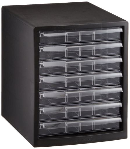 ナカバヤシA4レターケース書類収納7段(浅7段)A4E-S7B