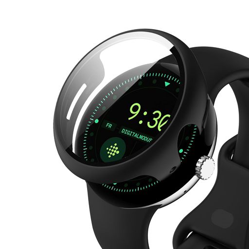 AiMaooGooglePixelWatch341mm(2024)/PixelWatch2/PixelWatch対応ケース強化ガラスフィルム保護カバー硬質ポリPC素材一体化耐衝撃傷防止変色防止全面カバー全面保護 AiMaooGooglePixelWatch341mm(2024)/PixelWatch2/PixelWatch対応ケース強化ガラスフィルム保護カバー硬質ポリPC素材一体化耐衝撃傷防止変色防止全面カバー全面保護
