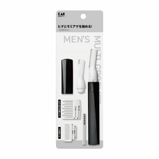 貝印KAI眉毛トリマーマルチヒゲもみあげ電動フェイスKQ1841