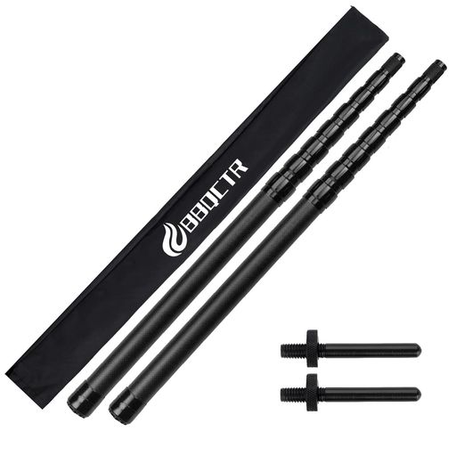 BBQCTRカーボンポールタープ53~240cm伸縮軽量コンパクトキャノピーポールキャンプ