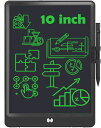 電子メモパッド10インチデジタルメモ電子メモ帳ロック機能搭載ストラップ付き電池交換可能電子パッド電子ノートワンタッチ消去手書きパッド電池交換可能筆談ボード軽量高...