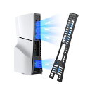 KIWIHOMEPS5Slim用冷却ファンPS5冷却対策4つ冷却ファン温度センサーワンタッチ風速調整可USB3.0低騒音LEDライト付き放熱改善熱対策PS5周辺機器/アクセサリー新型プレステ5スリム(2)