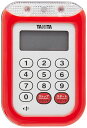 EBMタニタ(TANITA)防水大音量タイマーレッドTD-377