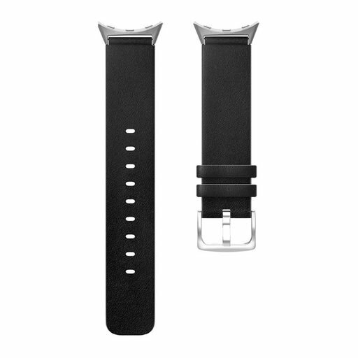 [SOOYEEH]GOOGLE用PIXELWATCH用バンドベルトグーグル用PIXELWATCH用交換バンドPUレザー製6色可選柔らかい防汗装着簡単ファッション男女兼用(ブラック)