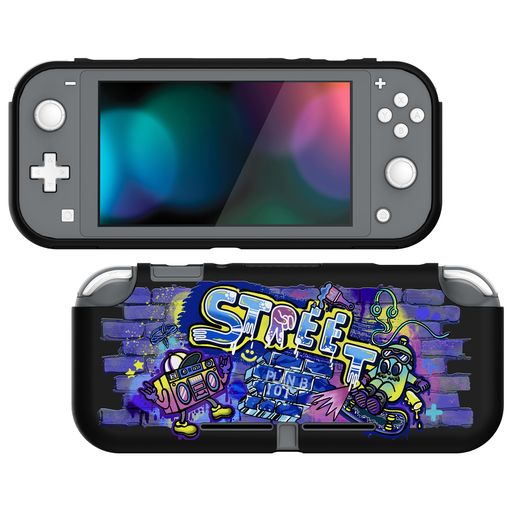PLAYVITALSWITCHLITEに対応するカスタム保護ケース(ソフト)、SWITCHLITEに対応用ケースカバー(ソフト)、スイッチライト用保護カバー【ストリートアート】