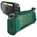MUMBANintendoSwitchカバーニンテンドースイッチケースTPU+PC製全面保護傷/指紋防止衝撃吸収ドックセットとJoy-Con兼用取り外し簡単[B...