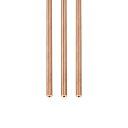 DTGN3MMX1MMX300MM(外径X壁のTXL)銅管3本機械設備DIY飾り枠用ラウンド金属管