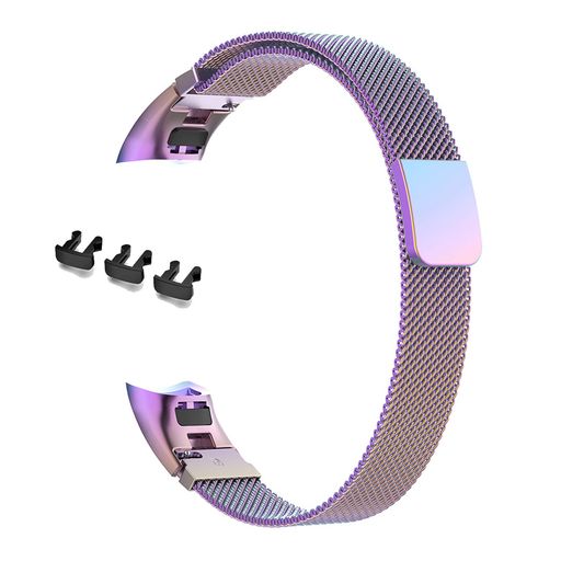 HUAWEI用HonorBand5用バンドHonorBand5用交換バンドステンレス製金屬ベルト5色可選SOOYEEHミラネーゼループビジネス風裝著簡単マグネットロック(虹色) HUAWEI用HonorBand5用バンドHonorBand5用交換バンドステンレス製金屬ベルト5色可選SOOYEEHミラネーゼループビジネス風裝著簡単マグネットロック(虹色)