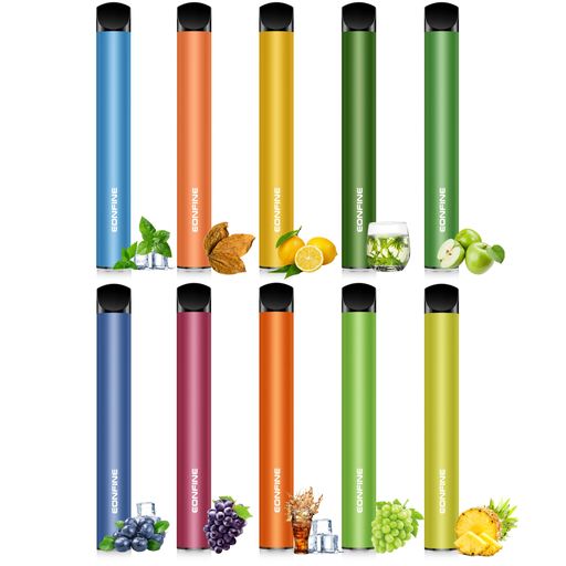 【厳選された10風味】独自開発された10風味セットには、愛されている定番の味が含め、新たに調製された新しい味も加わっています。Eonfineは長年にわたってお客様のご感想を分析し、専門チームが作り上げ、香りと味わいに新たなグレードアップをしました。ミントメンソール・ブルーベリー・クラシックタバコ・コーラ・グレープ・キュウリ・青リンゴ・マスカット・緑茶・レモン、いろいろな味をお選びいただけ、斬新な体験をもたらします! 【持ち運び便利】1本の電子タバコは人の指ぐらいの大きさで、紙タバコケースより軽く、持ち運びも便利で、バッグやカバンだけでなく、服のポケットにも簡単に収納できます。通勤や出張にも持ち歩くことができ、タバコを吸いたいときにすぐに取り出すことができます。(いずれも独立した真空包装で防塵キャップが付いているので、汚染される心配はありません。) 【超大煙量・コスパ最高】高効率発熱膜を搭載し、タバコの口ごとに濃度が十分になることを保証することができます。10本で合計22000口、110箱の紙タバコに相当します。