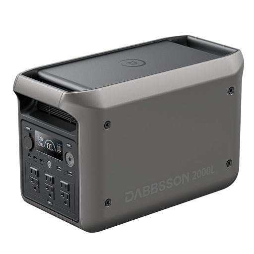 【2KWhクラス最軽量半固体電池】Dabbssonポータブル電源2000L2048Wh半固体リン酸鉄リチウムポータブル..