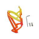 BULLSPANNボトルケージホルダービスとレンチあり自転車用プラスチック製1セットレッドイエロー