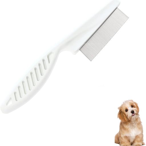 LUYINGペットコームノミ取りコームくしクシ櫛犬猫兼用水洗いOK衛生的美容ブラシ抜け毛取りクリーナー毛..