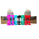 TOSSITゲームセット-室内外用吸盤投げゲーム-家族向け-赤とシアン、ピンクと青の2つのセット-持ち運びに便利で楽しいゲーム!