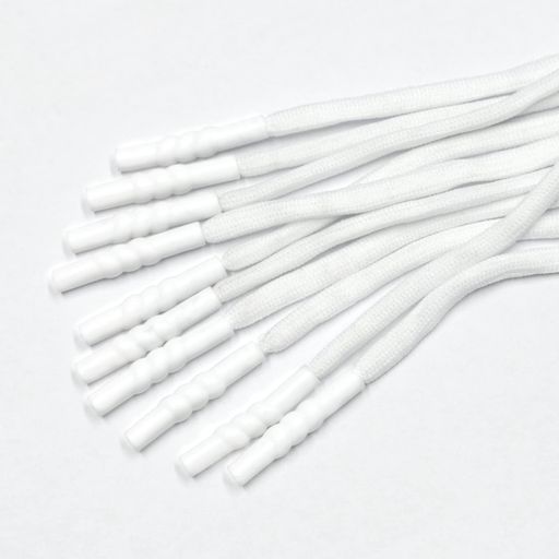 【BEAUTYPLAYER】コード紐ジャージ紐ひも5mm幅10本服飾り紐ズボンパンツポロシャツDIY材料(白で10個)