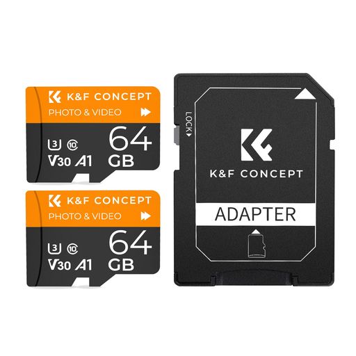 K&FCONCEPTޥCARD64GB2祻åȥޥɥޥ꡼ѴץUHS-IU3C10V30A1ե...