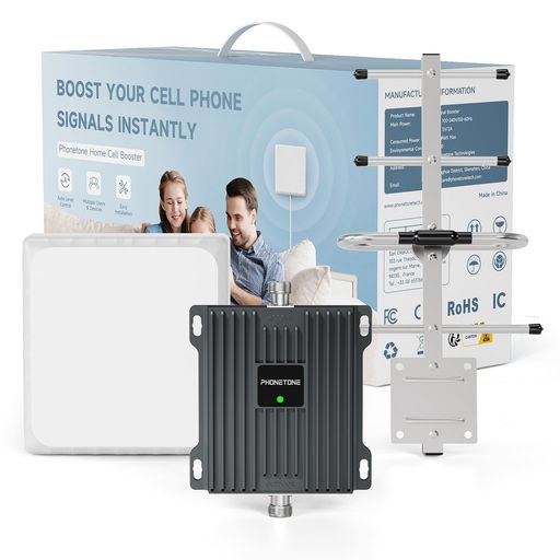 家庭用携帯電話信号アンプ|すべての日本の携帯電話キャリアに対応-KDDI&NTT&SOFTBANK|拡張帯域61819信号