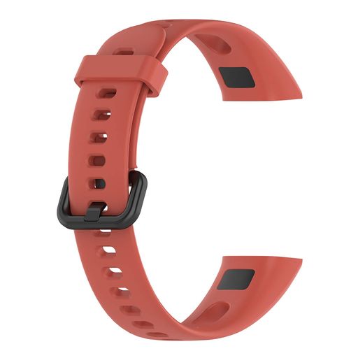 [SOOYEEH]HUAWEI用BAND4用バンド交換バンドHUAWEI用BAND4用ベルトストラップシリコン製柔らかいスポーツ交換用ベルト耐衝撃防汗10色可選(オレンジ)