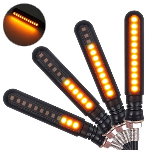 JustechLED�Х��������󥫡�24LED12V����ή��륦���󥫡��⵱��ž���饤��IP65�ɿ�4�ĥ��å�(�����)