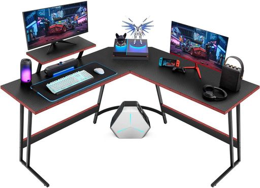 VICTONEゲーミングデスクL字型デスク「メーカー2年保証」幅130CM*130CM*74CM机PCですくパソコンですくゲームデスクL字コーナー作業机取外し可能なモニター台付き省スペースおしゃれブラック(V… VICTONEゲーミングデスクL字型デスク「メーカー2年保証」幅130CM*130CM*74CM机PCですくパソコンですくゲームデスクL字コーナー作業机取外し可能なモニター台付き省スペースおしゃれブラック(V…