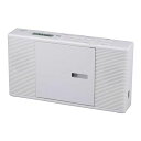 TOSHIBA(東芝)CDラジオTY-C260(W)スリム&コンパクトワイドFM対応アルカリ乾電池対応奥行6.2cm語学学習機能充実モデル