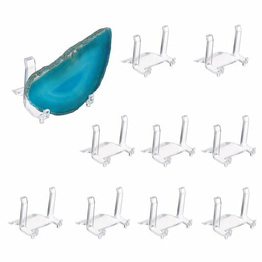 Sumnaconアクリルディスプレイラックアクリルスタンドコレクション棚卓上透明スタンドベルトのバックル..