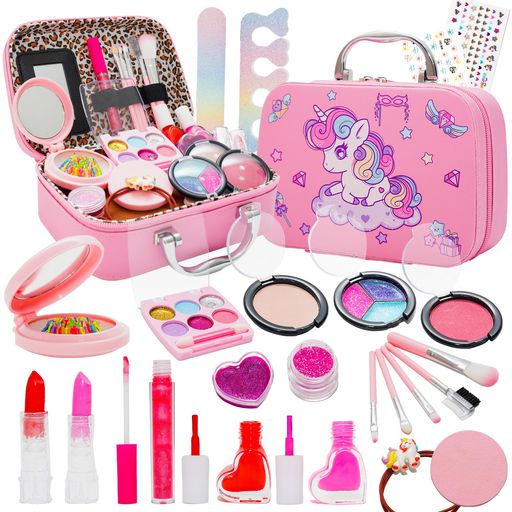 SUITSMILEメイクセット女の子キッズコスメ子供メイクセット無添加お化粧セット女の子本物小学生おしゃれ子供メイクボックス玩具5歳誕生日プレゼント女の子345678910111213歳(ピンク1) SUITSMILEメイクセット女の子キッズコスメ子供メイクセット無添加お化粧セット女の子本物小学生おしゃれ子供メイクボックス玩具5歳誕生日プレゼント女の子345678910111213歳(ピンク1)