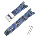 カシオ用GST-W300/GST-S300/GST-W310/GST-W330/GST-W100用バンド交換バンドベルトシリコン製ストラップ交換用ベルト柔らかい...