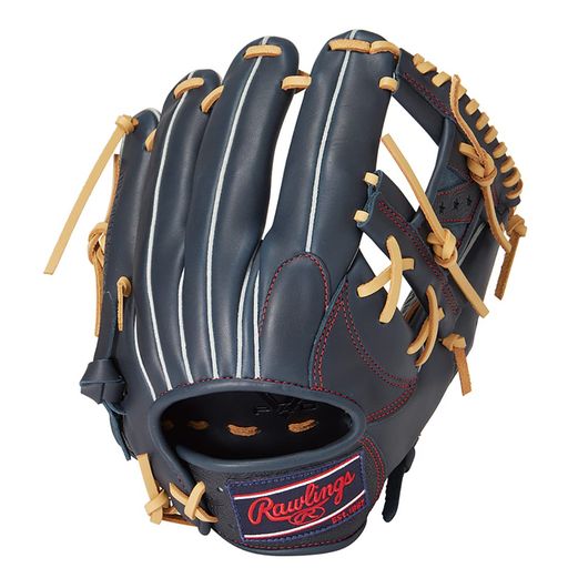 Rawlings(ローリングス)野球グラブグローブ大人用軟式HYPERTECHR9PAISLEY[内野手用]サイズ11.25GR3R9N62ネイビー※右投げ用
