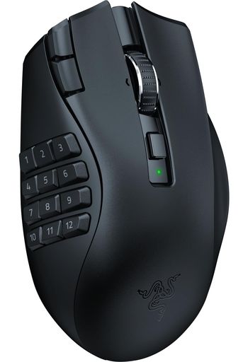 Razer(レイザー)NagaV2HyperSpeedMMOに最適な多ボタンのワイヤレスゲーミングマウスプログラム可能な19ボタンフリースピンまたはタクタイルスクロールホイールHyperSpeedWirelessBluetooth Razer(レイザー)NagaV2HyperSpeedMMOに最適な多ボタンのワイヤレスゲーミングマウスプログラム可能な19ボタンフリースピンまたはタクタイルスクロールホイールHyperSpeedWirelessBluetooth