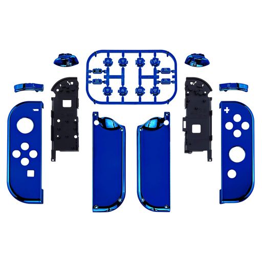 eXtremeRateスイッチジョイコンに対応用交換シェル、メタリッククロームのジョイコンswitchとswitch有機elに対応用ハンドヘルドコントローラーハウジングケース、フルセットボタン付き、ジ… eXtremeRateスイッチジョイコンに対応用交換シェル、メタリッククロームのジョイコンswitchとswitch有機elに対応用ハンドヘルドコントローラーハウジングケース、フルセットボタン付き、ジ…