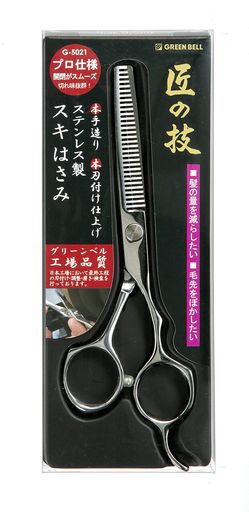 匠の技ステンレス製スキはさみG-5021