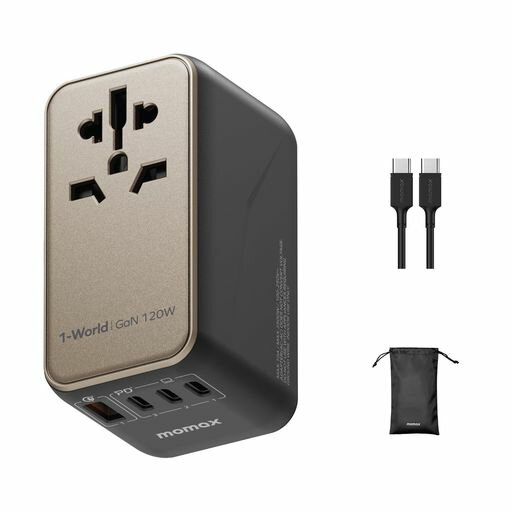 Ķ®120WϡMOMAXѴץ饰PDGANñݡ100W120W®бι5Ʊ3*PDUS...