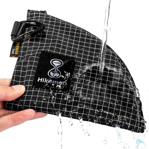 コーヒーフィルターケースキャンプペーパーフィルターケース防水加工止水ジッパーフィルター用円錐型ケ..