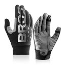 ROCKBROSサイクルグローブロードバイクグローブ防寒3Mシンサレート裏起毛自転車手袋バイク登山スキースマホ対応防風防小雨保温厚手滑り止め秋冬用メンズレディー...